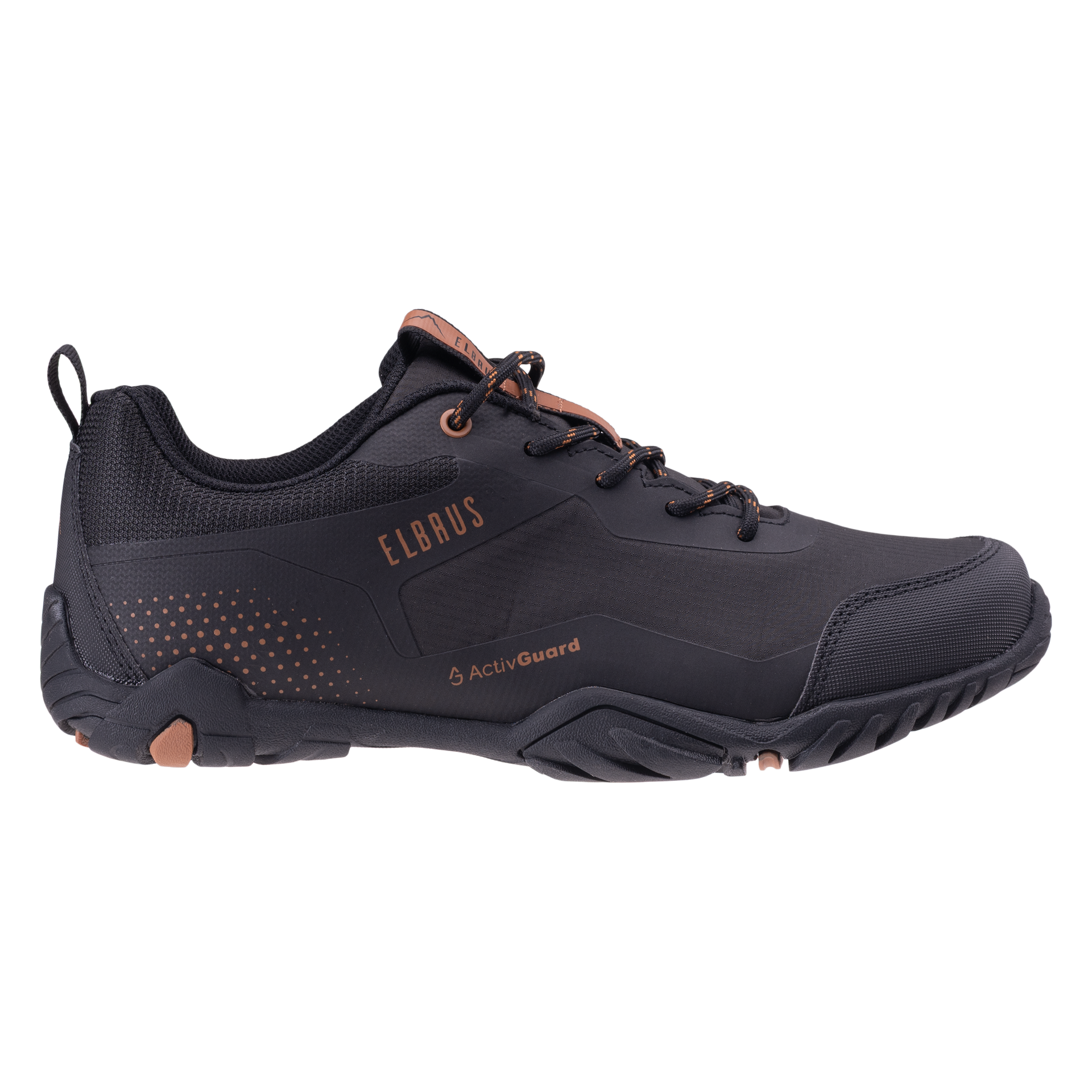 Męskie Buty ELBRUS JEFREY LOW AG M000247032 – Czarny