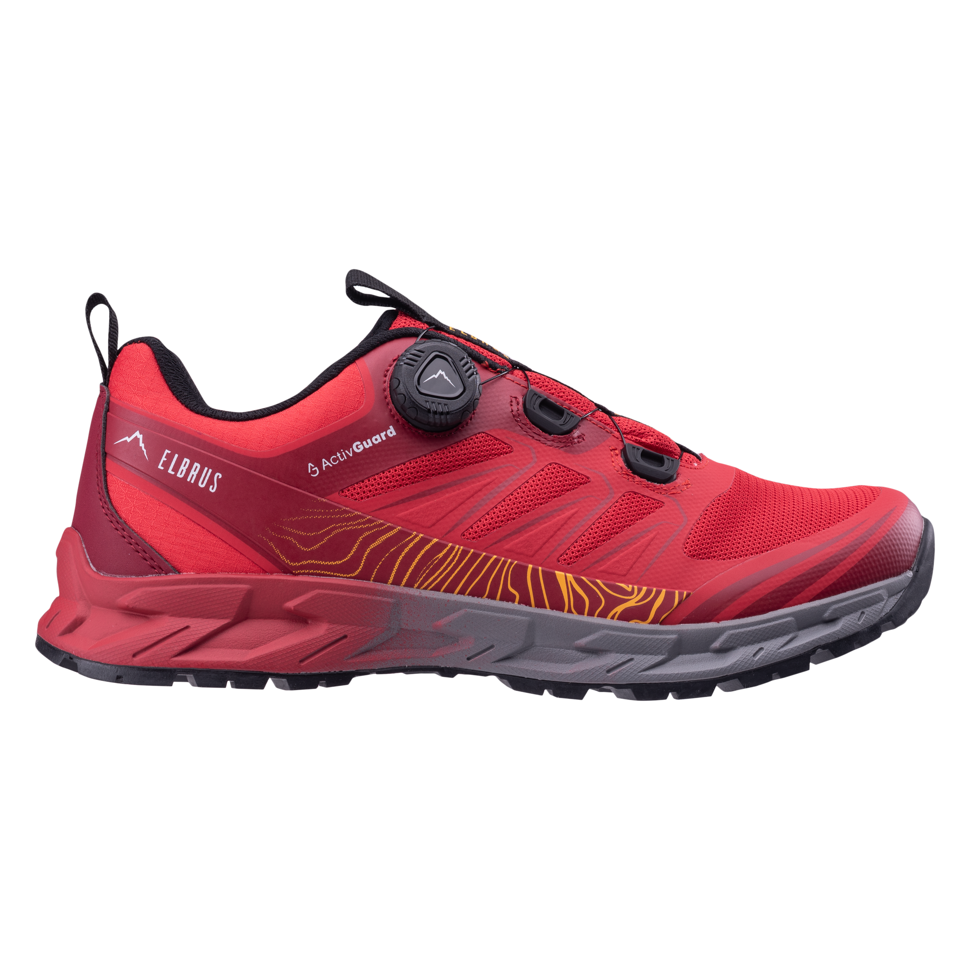 Męskie Buty ELBRUS NINDO LOW AG M000272787 – Czarny