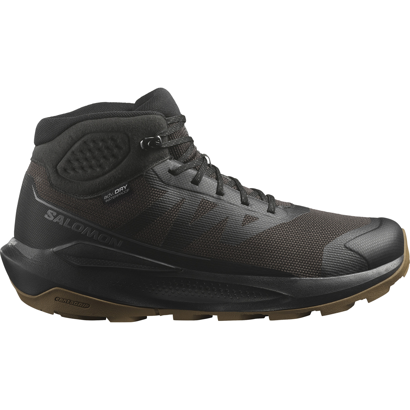 Męskie Buty SALOMON ELIXIR TOUR MID WP L47577800 – Czarny