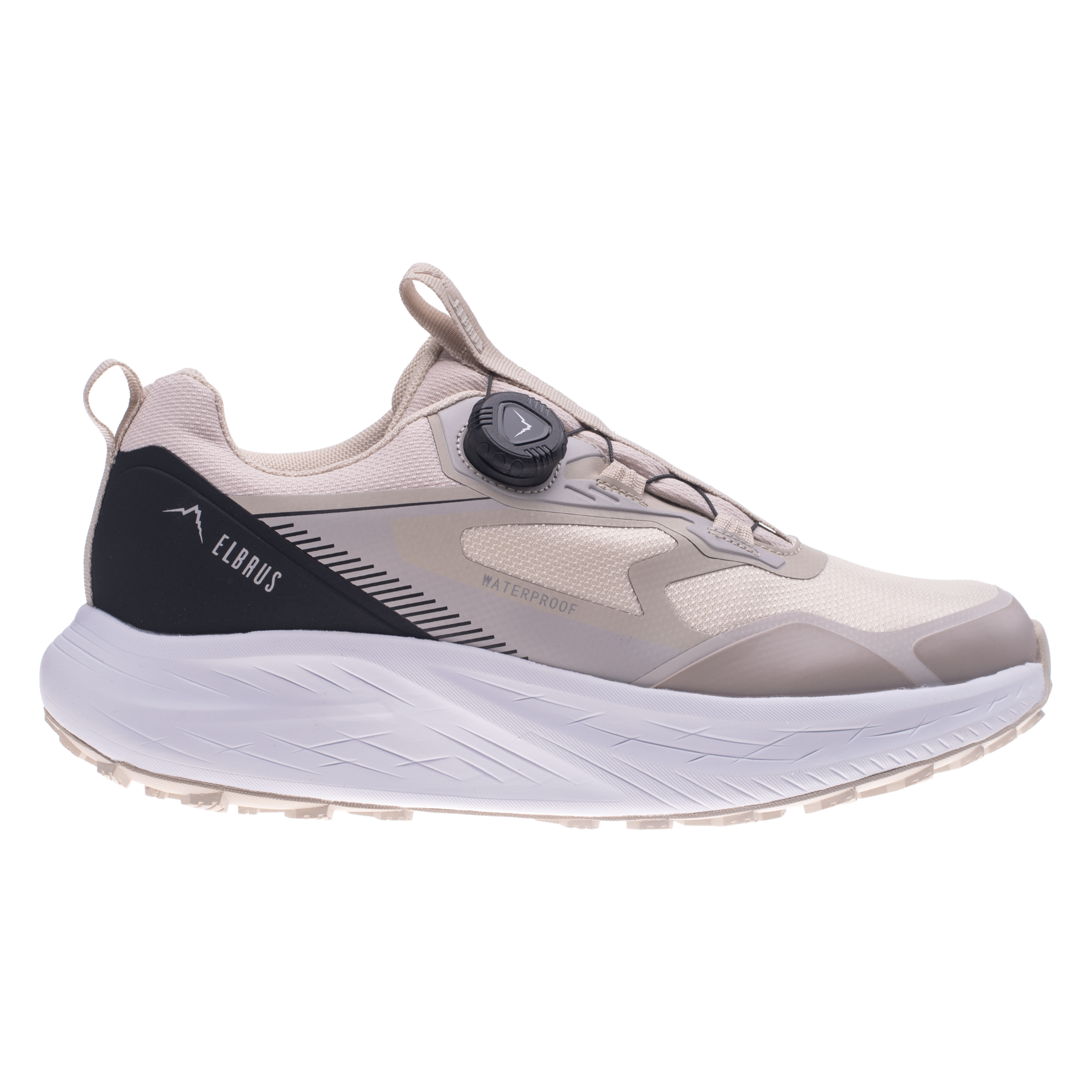 Męskie Buty ELBRUS DANEL LOW WP M000273695 – Beżowy