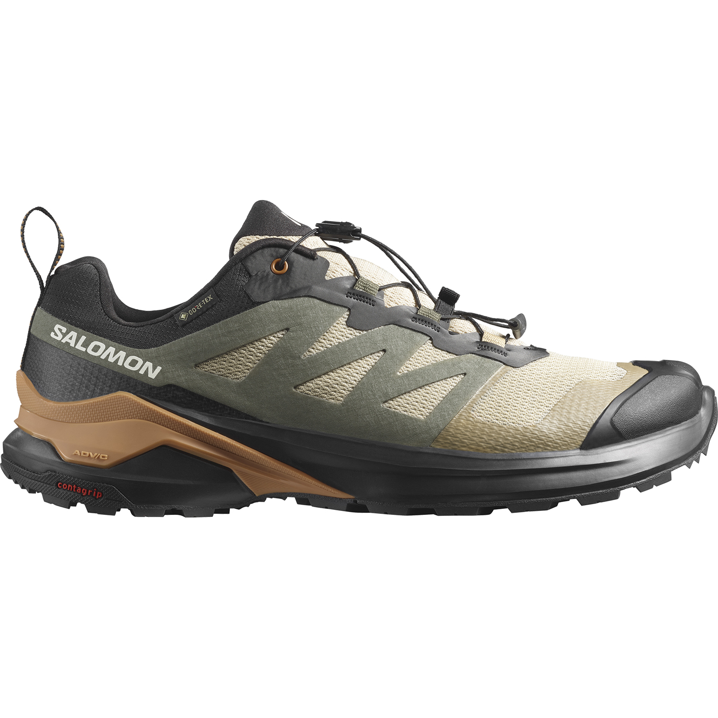 Męskie Buty SALOMON X-ADVENTURE GTX L47321300 – Oliwkowy