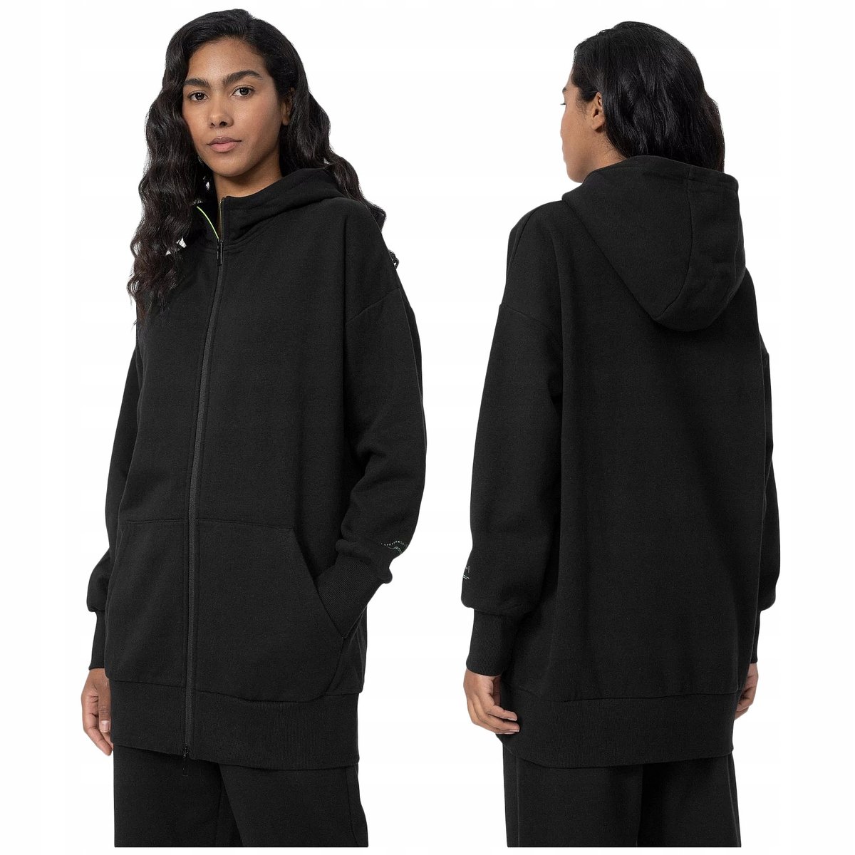 BLUZA damska 4F OVERSIZE z kapturem BLD017 S