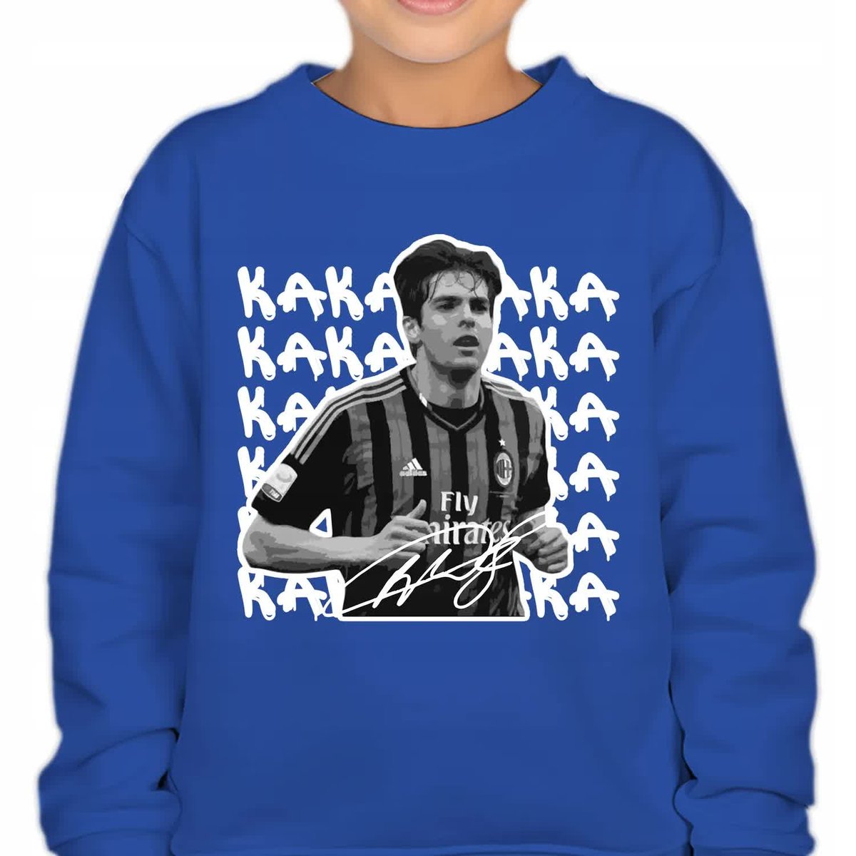 Bluza Dziecięca Roz.164 Ciemny Niebieski Kaka Nożna Piłkarskie Wiele Wzorów