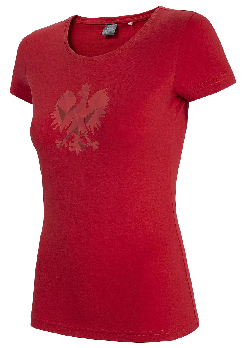KOSZULKA KIBICA 4F POLSKA damska T-shirt TSD501 L