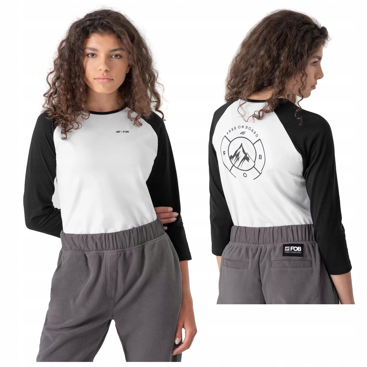 LONGSLEEVE BLUZA damska 4F koszulka TSDL010 S