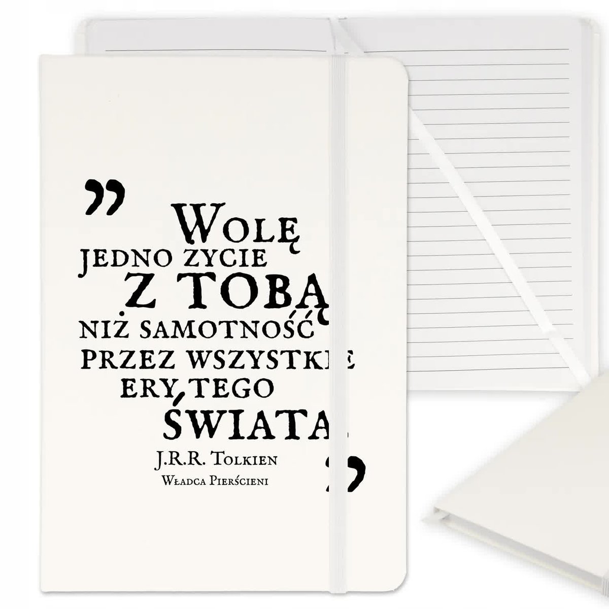 NOTES PLANER NOTATNIK CYTATY J.R.R. TOLKIEN WZORY