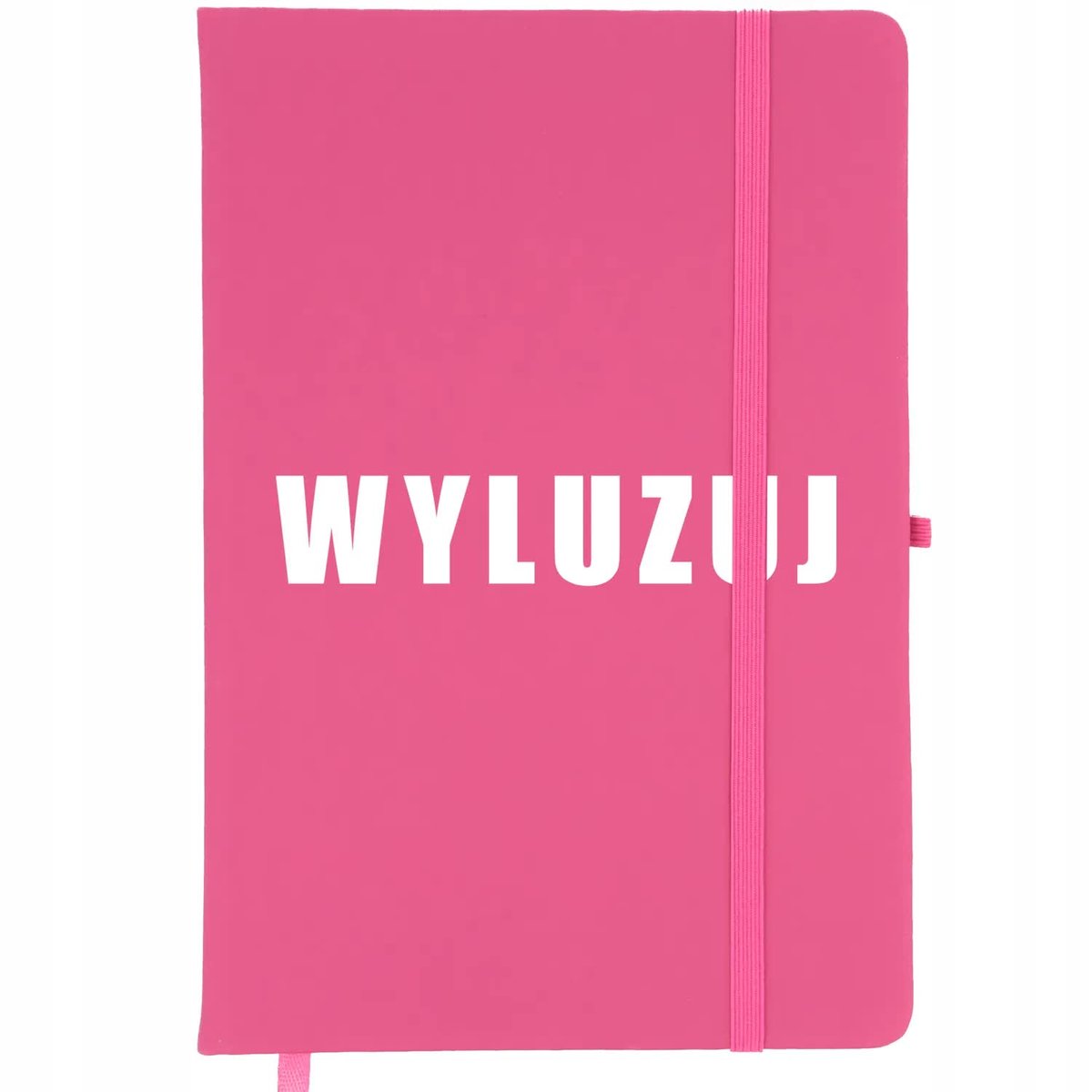 Notes Planer A5 Bullet Journal Róż WYLUZUJ Wzory