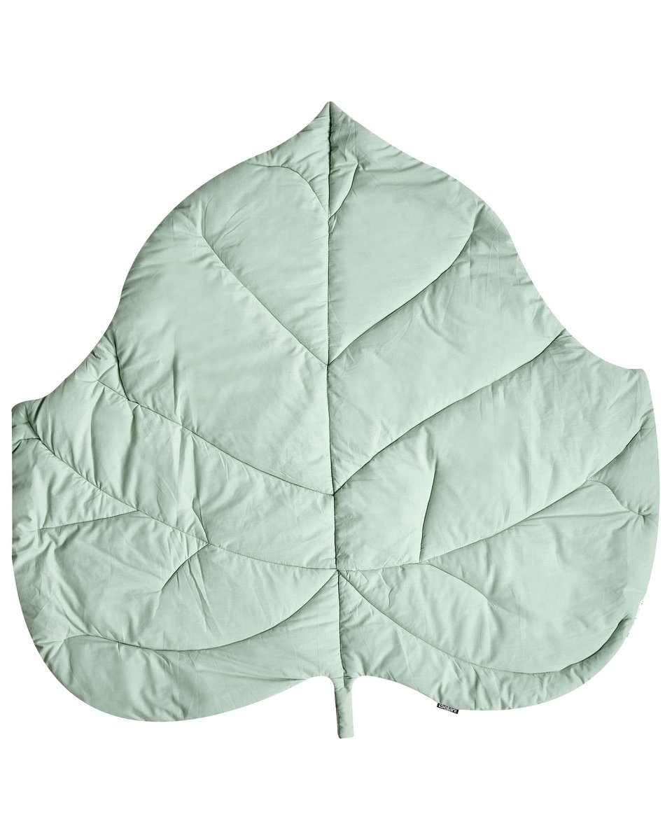 Mata do zabawy liść 110 x 110 cm jasnozielona HELIKON