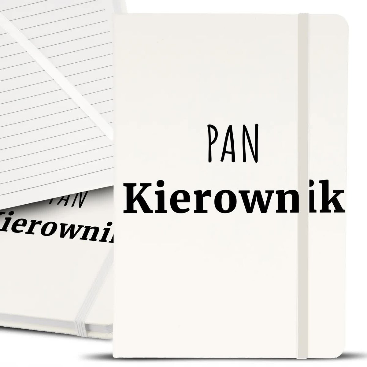 Notatnik Notes Planer A5 Biały PAN KIEROWNIK Wzory