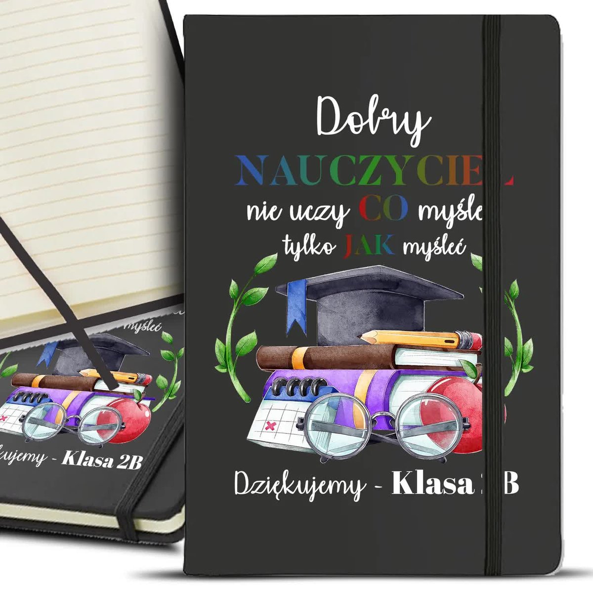 Notes Notatnik A5 Czar DLA NAUCZYCIELA IMIĘ Wzory