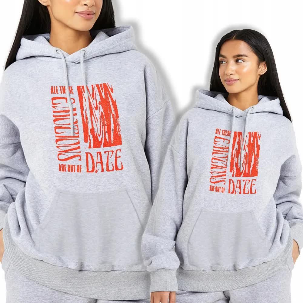 Bluza Kangurek Damska Szara Are Out Of Date Wz Xxl