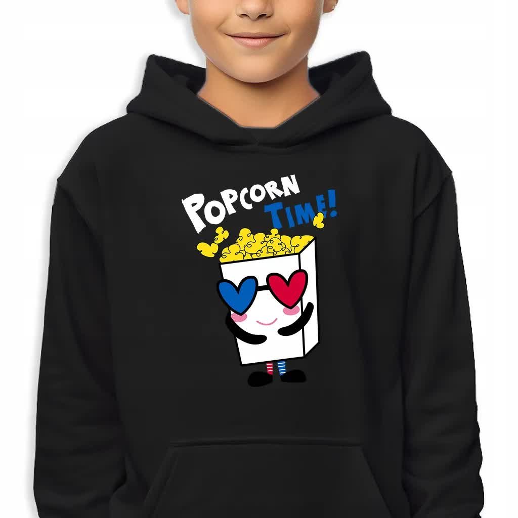 Bluza Dziecięca Z Kapturem 128 Cm Popcorn Time Gravity Falls Wiele Wzorów
