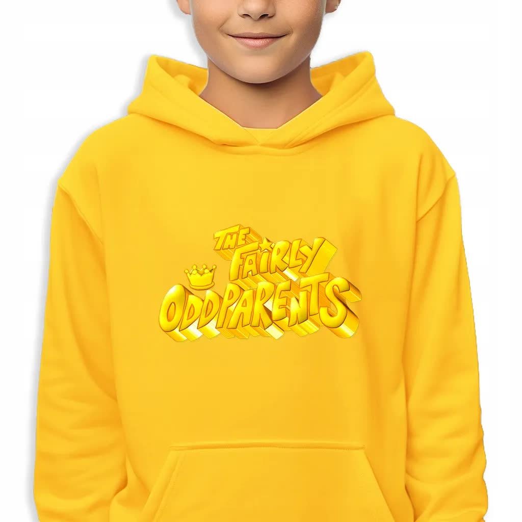 Bluza Dziecięca Z Kapturem Żółta The Fairly Oddparents Wz-128 Cm (7-8)