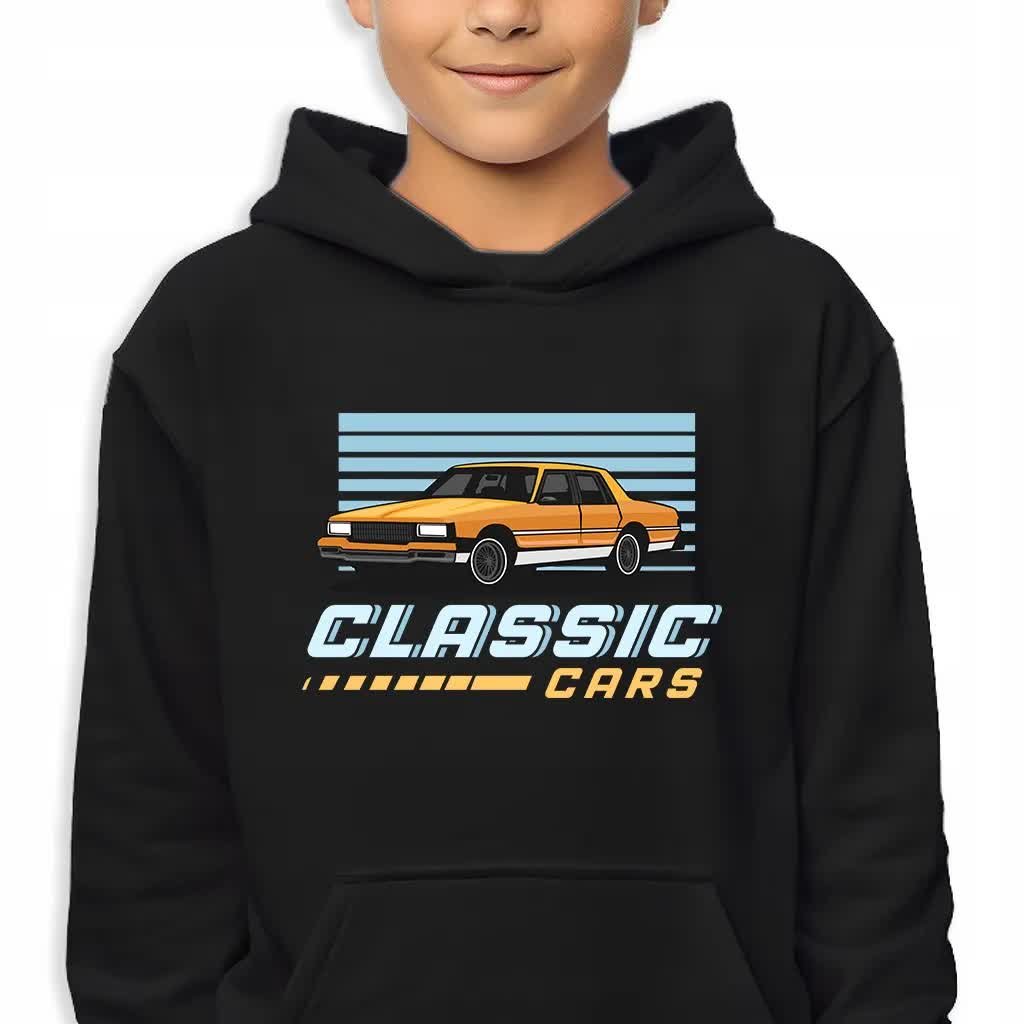 Bluza Dziecięca Z Kapturem 164 Cm Classic Cars Gravity Falls Wiele Wzorów