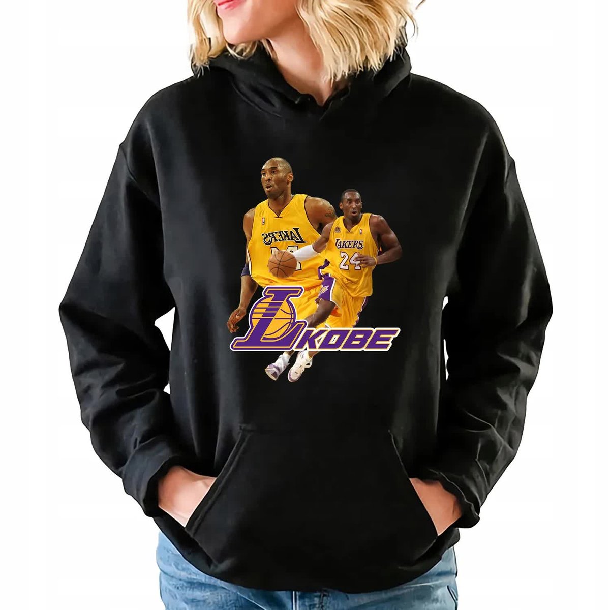 Bluza Damska Z Kapturem Kobe Bryant Lakers Koszykówka Wzory Rozmiar Xxl