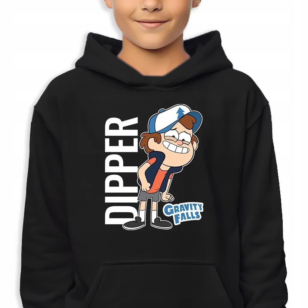 Bluza Dziecięca Z Kapturem 164 Cm Mabel Napis Gravity Falls Wiele Wzorów
