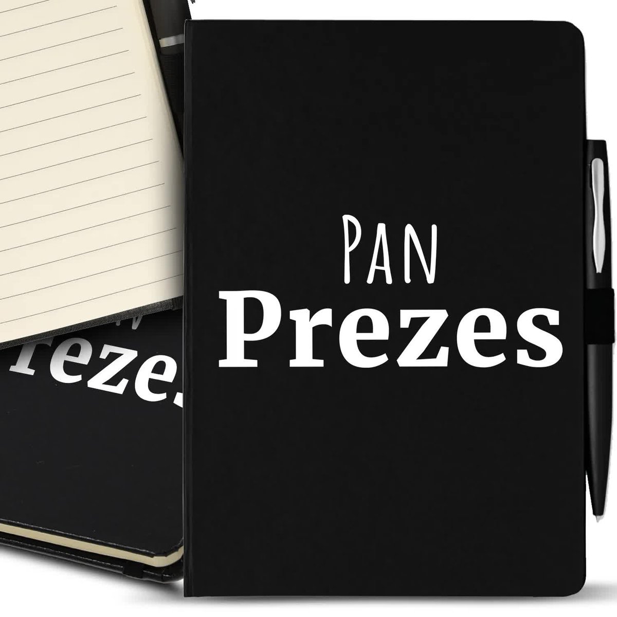 Notes A5 Black Na Prezent DLA PANA PREZESA Wzory