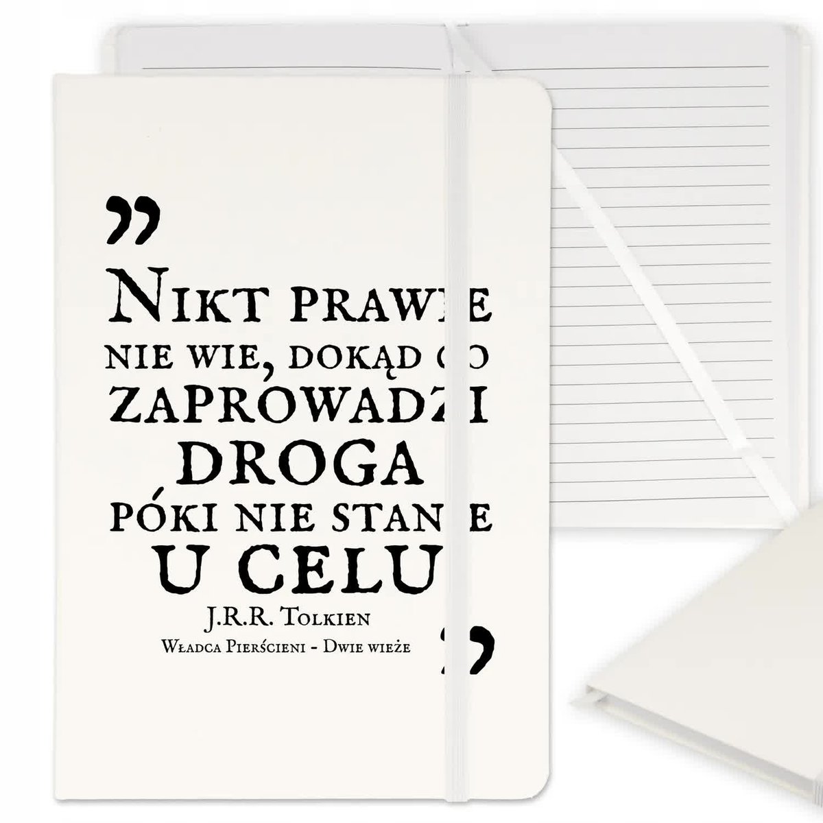 NOTES PLANER NOTATNIK CYTATY LORT DWIE WIEŻE WZORY