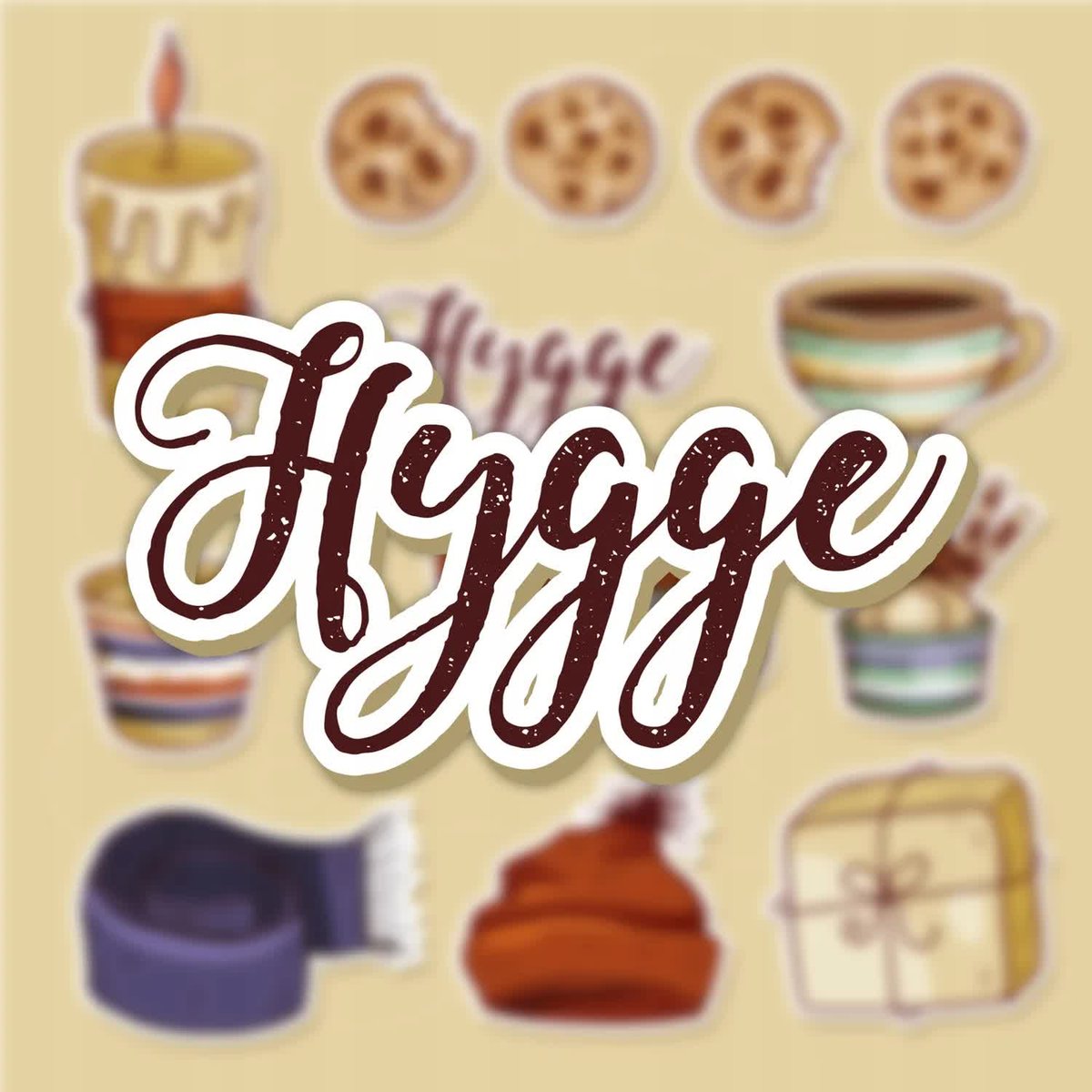 Naklejki Do Planera Kalendarza Bujo JESIEŃ Hygge