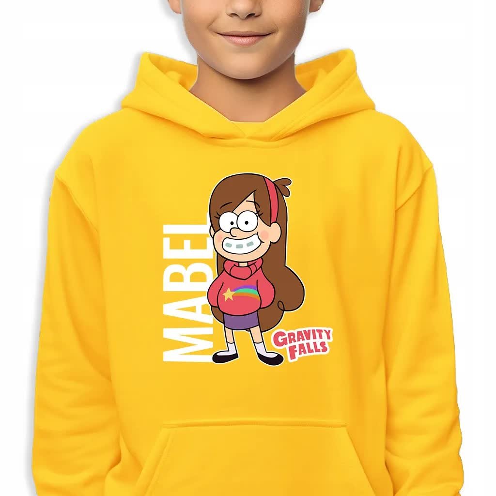 Bluza Dziecięca Z Kapturem Bawełniana 164 Cm Mabel Wysoka Jakość Wzory