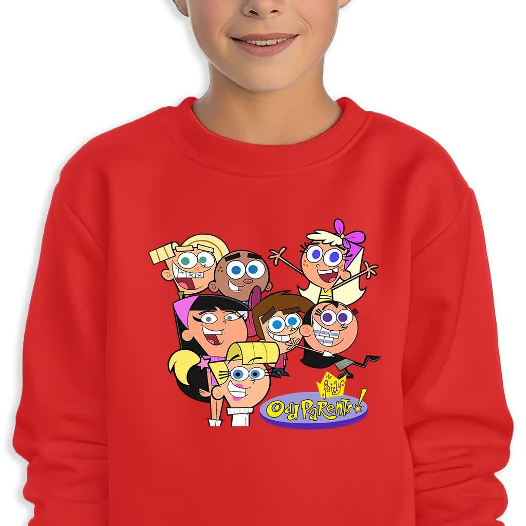 Bluza Dziecięca Wróżkowie Chrzestni Uczniowie Mix Wzorów -104 Cm (3-4)