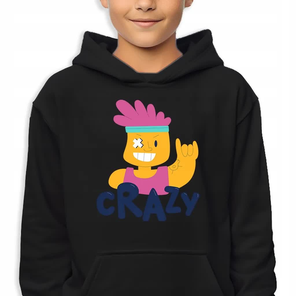Bluza Dziecięca Z Kapturem 140 Cm Crazy Gravity Falls Top100 Wiele Wzorów
