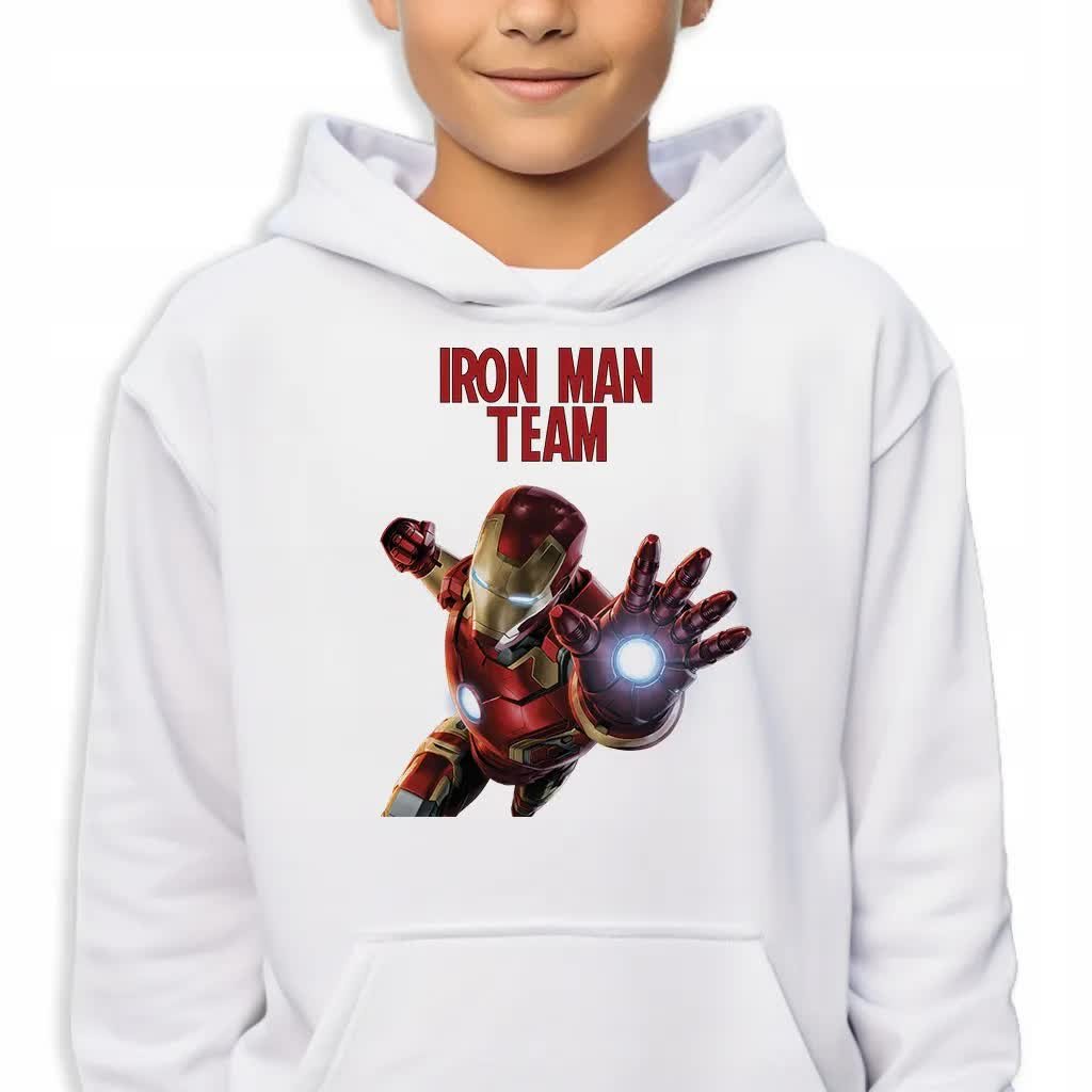 Bluza Dziecięca Z Kapturem Marvel Iron Man Team -116Cm (5 - 6) Mix Wzorów
