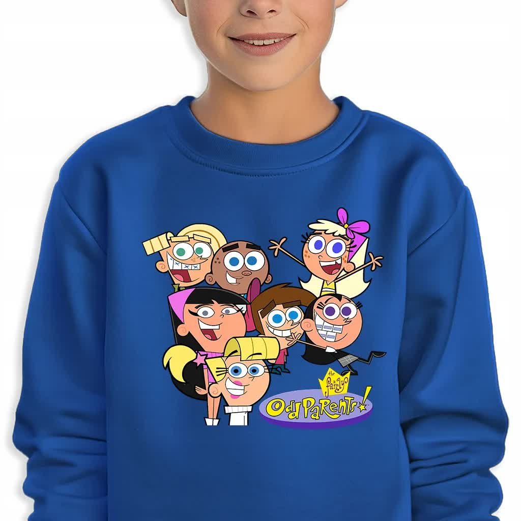 Bluza Dziecięca Granatowa Wróżkowie Chrzestni Uczniowie Wz -152 Cm (12-13)