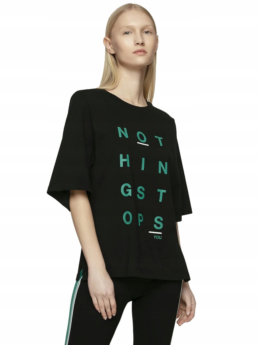 Koszulka damska 4F T-SHIRT oversize TSD012 XS