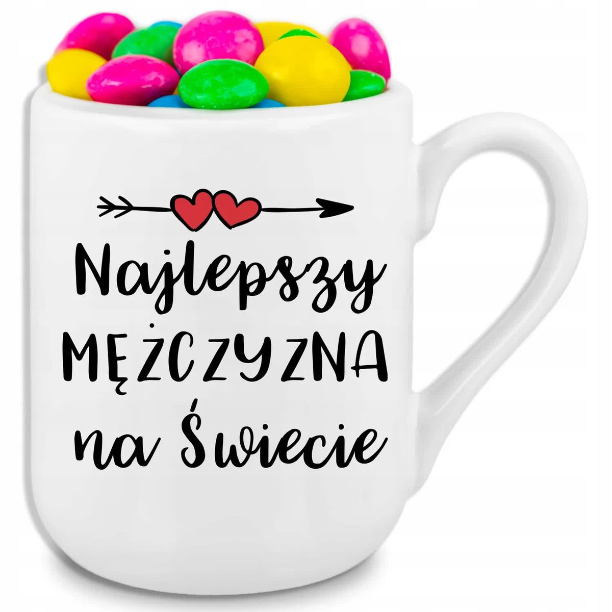 Kubek Biały 330ml COFFEE - Najlepszy Mężczyzna na Świecie Wiele Wzorów