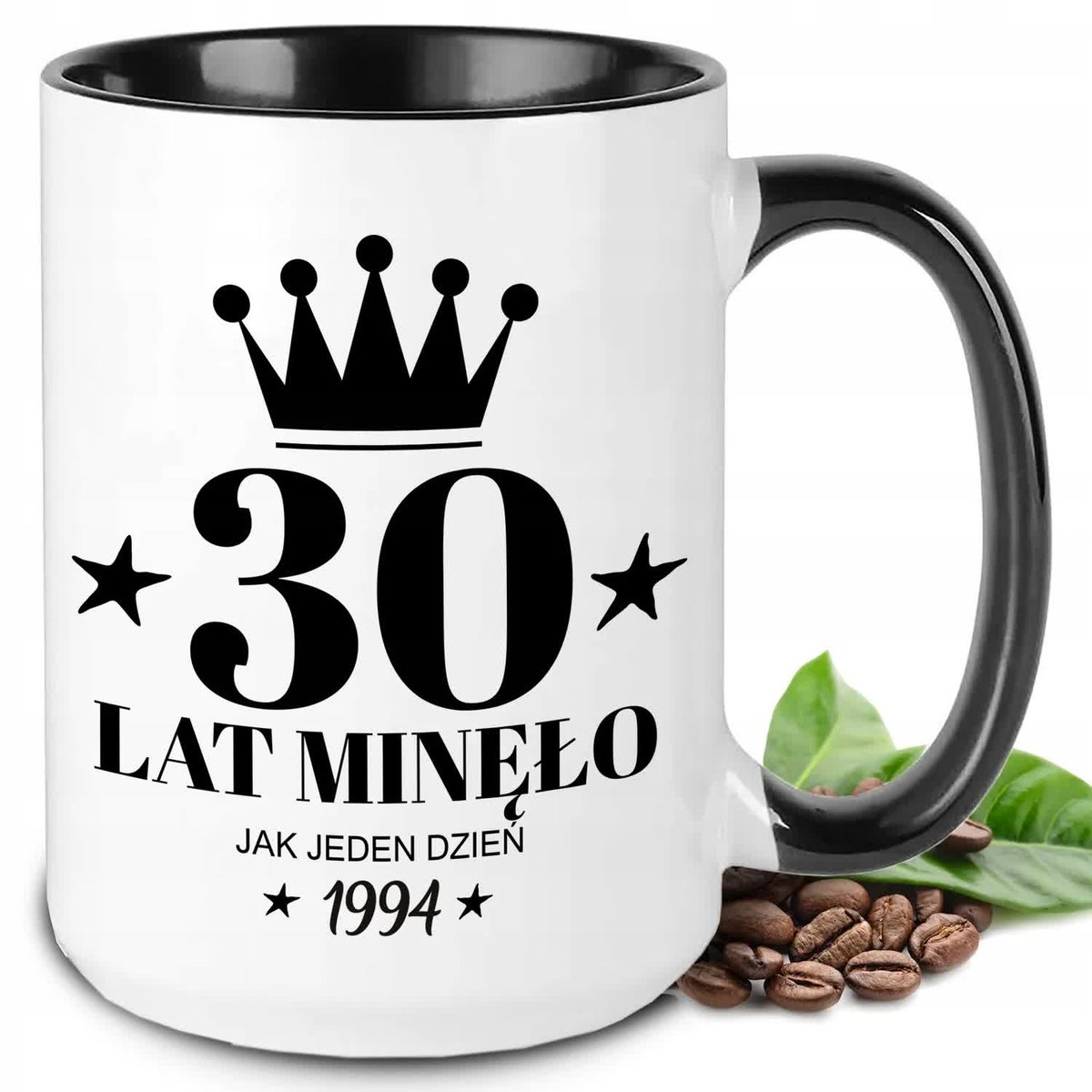 KUBEK XXL BIAŁY IDEALNY PREZENT NA 30 URODZINY ROCZKNIK 1994 WIELE WZORÓW