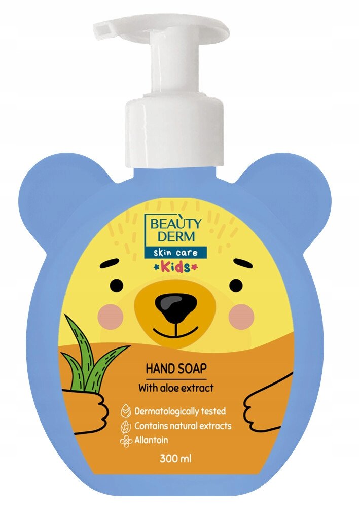 Beautyderm Kids Mydło w płynie z aloesem 300 ml