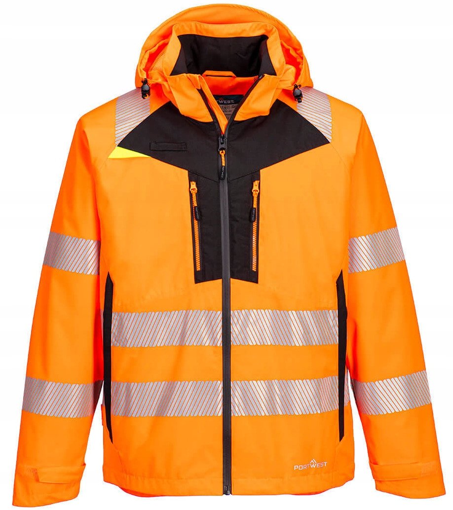 Kurtka ostrzegawcza, przeciwdeszczowa Portwest DX462 ORR r. 5XL