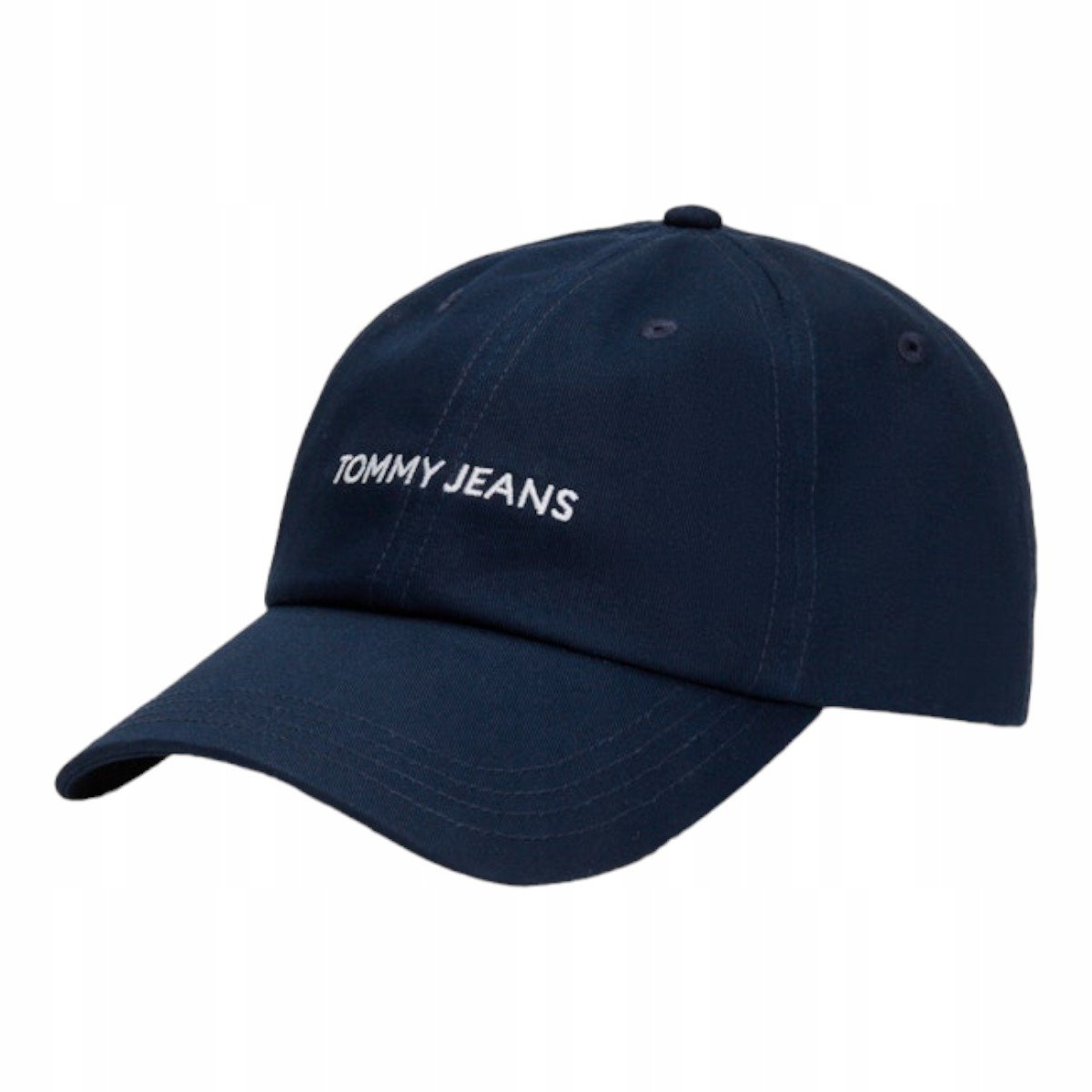Tommy hilfiger czapka z daszkiem tjw linear logo cap granatowa