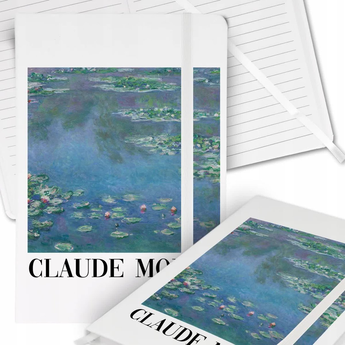 NOTES PLANER Notatnik Zeszyt Claude MONET Wzory