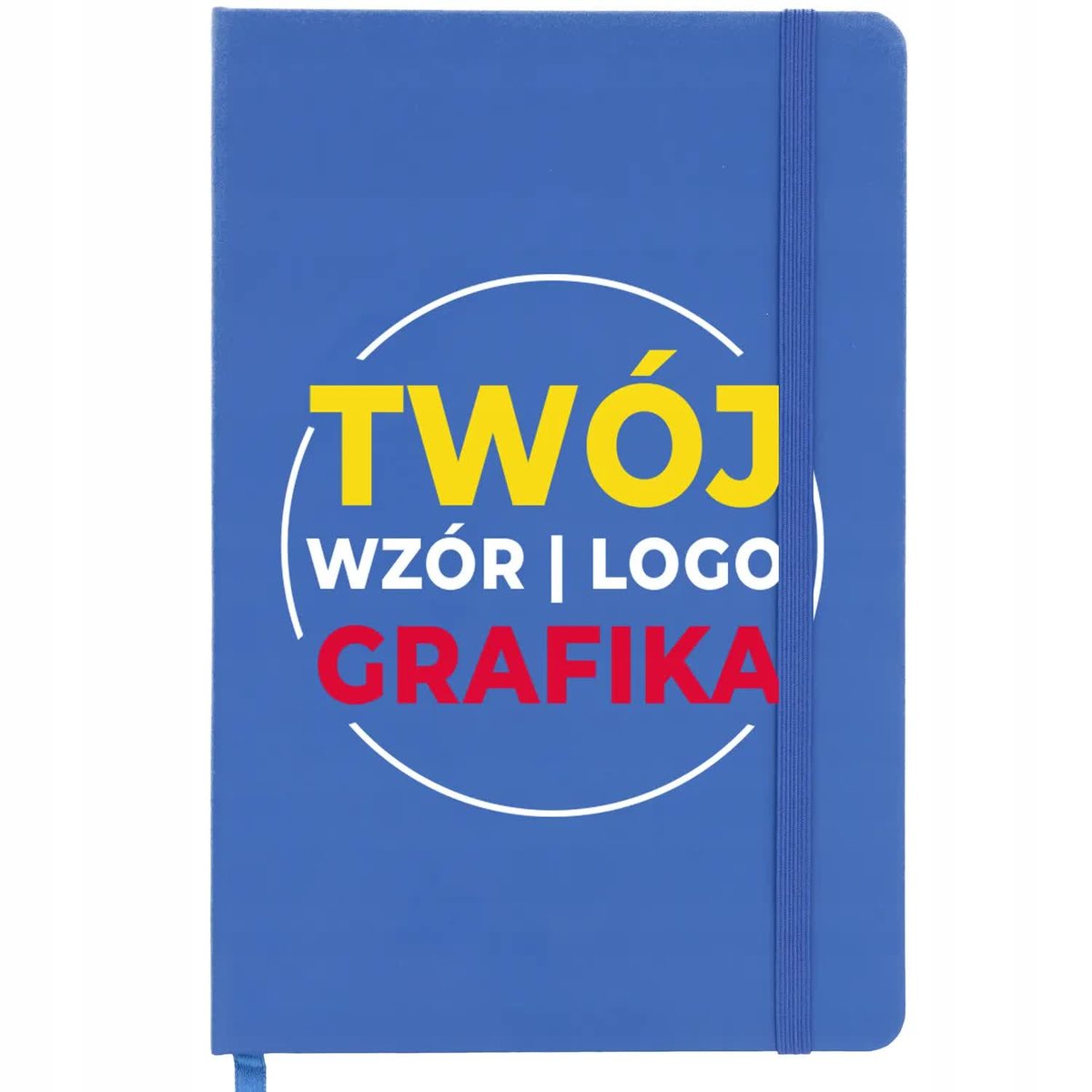 Notes GRANAT W Linię A5 TWOJE LOGO GRAFIKA ZDJĘCIE