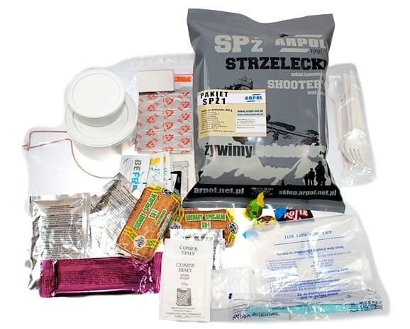 Strzelecki Pakiet 1 Fasola Po Bretońsku - Wojskowa Racja Żywnościowa