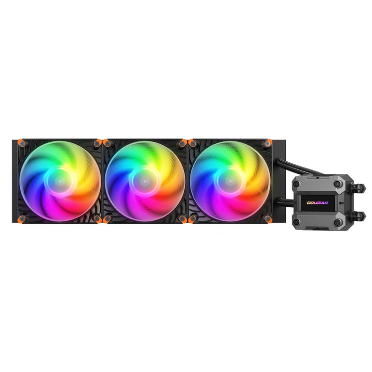 COUGAR Gaming CGR-PSDUTRGB-B-360 Procesor Chłodnica cieczy all-in-one 12 cm Czarny 3MPUL360.0001