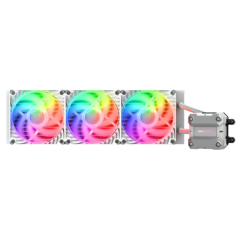 COUGAR Gaming CGR-PSDUTRGB-W-360 Procesor Chłodnica cieczy all-in-one 12 cm Biały 3MPUL360.0002