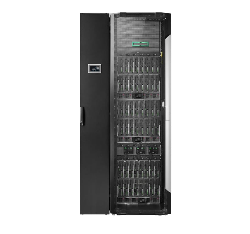 HPE P65106-B21 części do stojaków Zestaw przegrody P65106-B21