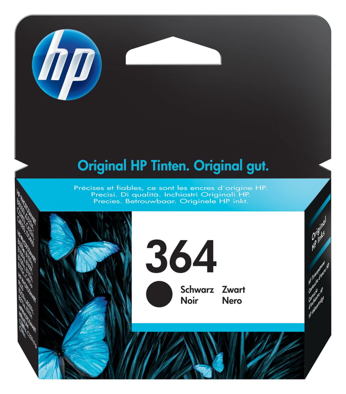HP 364 oryginalny wkład atramentowy czarny CB316EE#ABB
