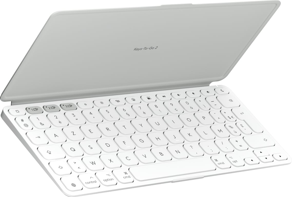Logitech 920-013007 klawiatura Uniwersalne Bluetooth AZERTY Francuski Biały 920-013007