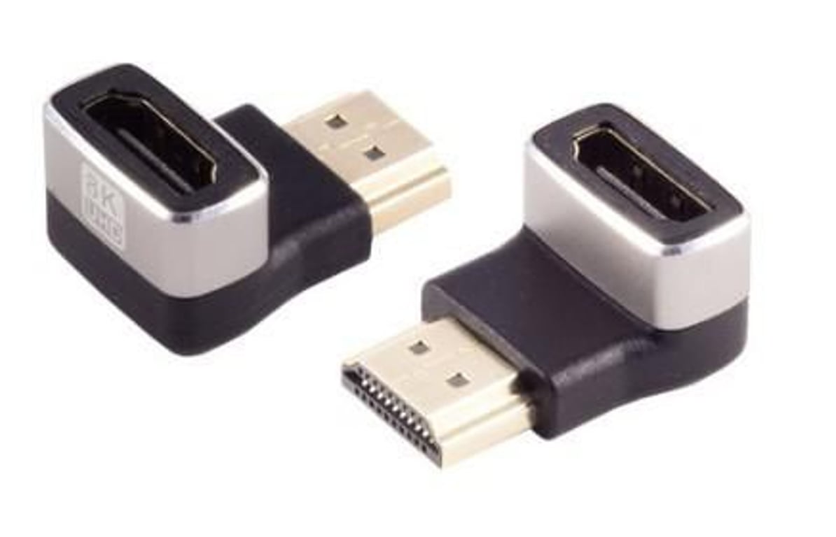 Microconnect HDM19F19MA2-8K zmieniacz płci / kabli HDMI Czarny HDM19F19MA2-8K