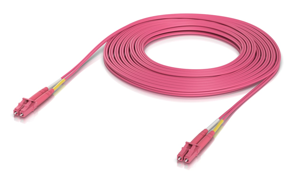 Ubiquiti UACC-OFC-M2-LULU-10M kabel InfiniBand / światłowodowy LC LC/LC Różowy UACC-OFC-M2-LULU-10M