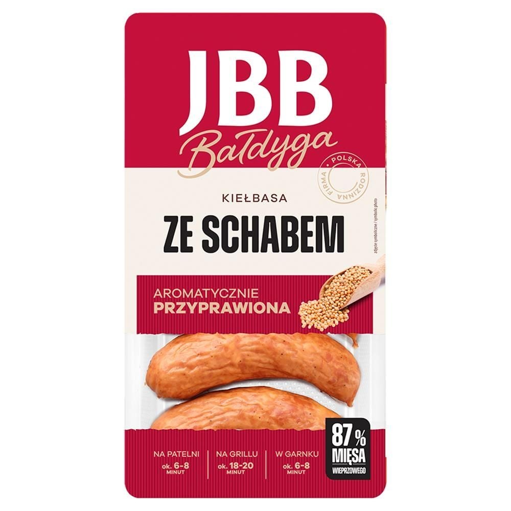 JBB Bałdyga Kiełbasa ze schabem 470 g