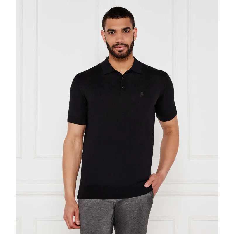 Karl Lagerfeld Wełniane polo | Regular Fit