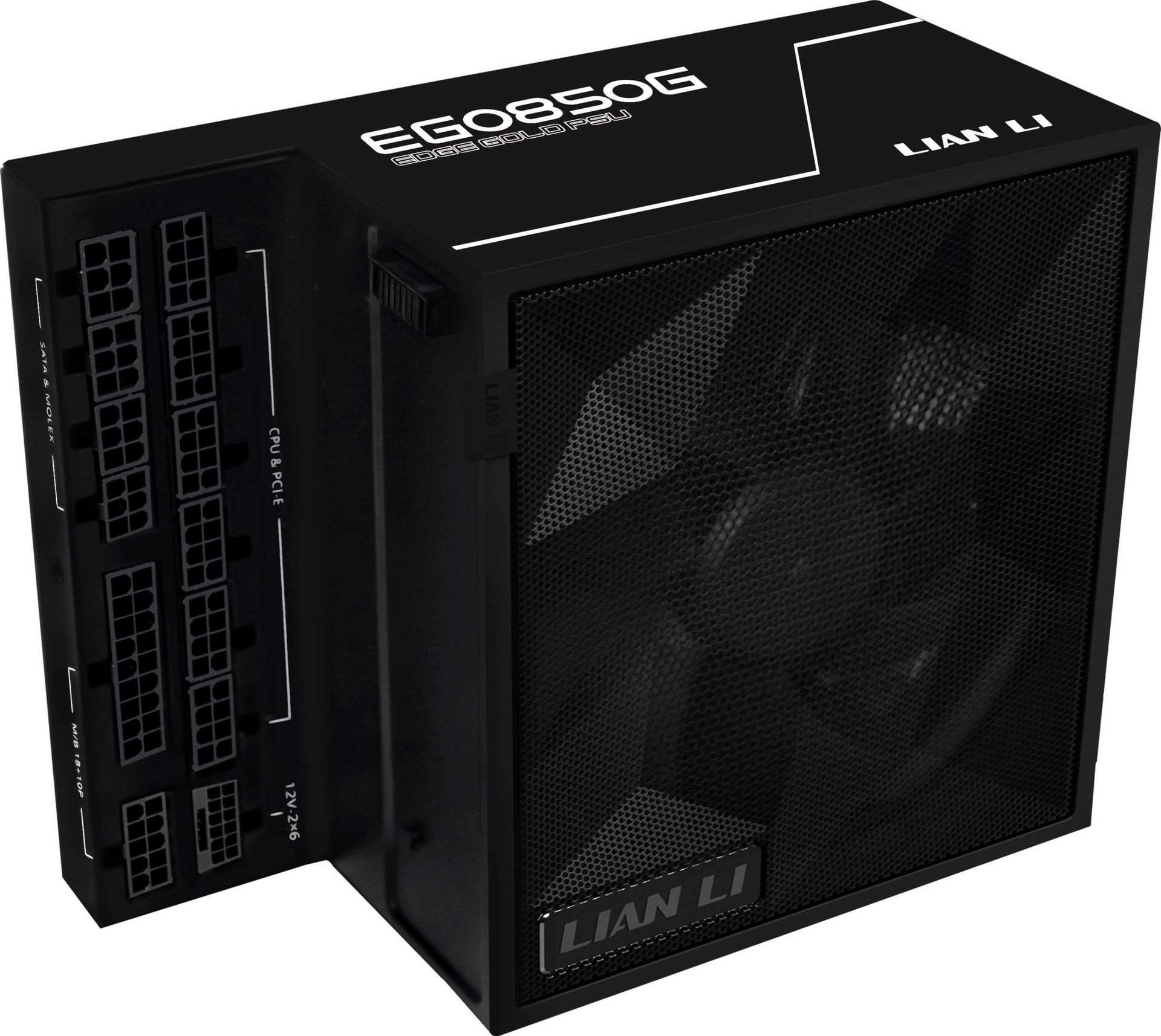 Lian Li EDGE GOLD 850 80 PLUS Gold Netzteil, PCIe 5.1, ATX 3.1 - 850 Watt, schwarz