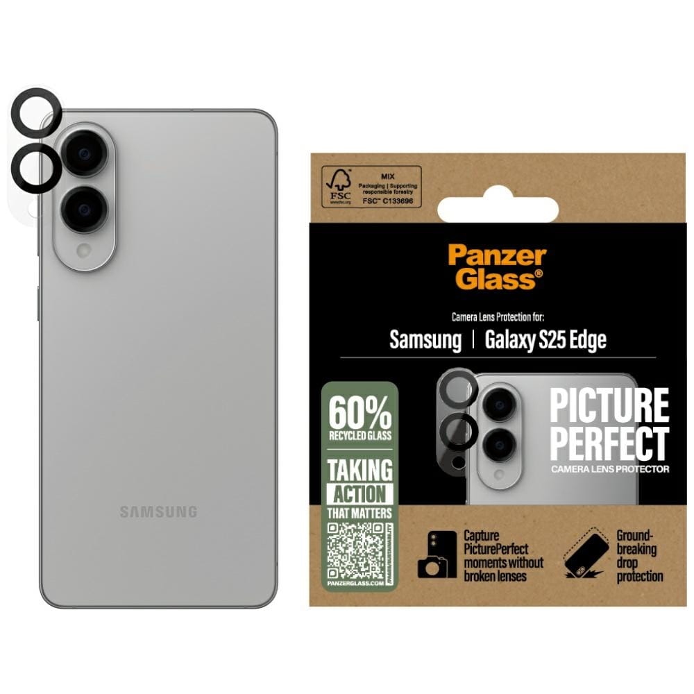 Szkło hartowane na obiektyw PanzerGlass PicturePerfect Lens Protector do Samsung Galaxy S25 Edge