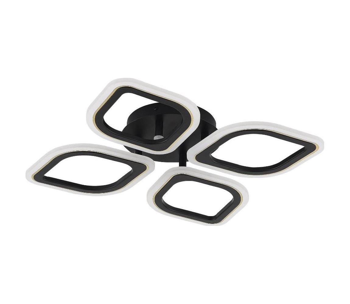 Zuma Line MS236040R-BK-LED Ściemn. lampa ILLUMIA LED/30W/230V 3000-6000K czarny+pilot