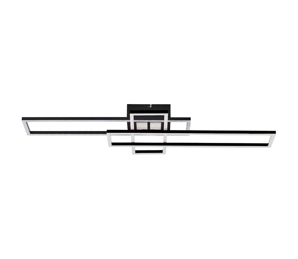 Zuma Line MS243-BK - LED Ściemn. lampa LUMENZ LED/55W/230V 3000-6000K czarny + pilot